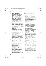 Preview for 16 page of Electrolux AEG DB 75 Series Operating Instructions Manual