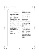 Preview for 34 page of Electrolux AEG KM 4 Assistent Series Operating Instructions Manual