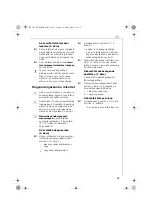 Preview for 57 page of Electrolux AEG KM 4 Assistent Series Operating Instructions Manual