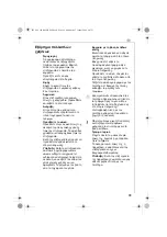 Preview for 99 page of Electrolux AEG KM 8 Assistent Series Operating Instructions Manual