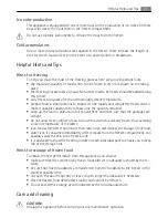 Preview for 21 page of Electrolux AG91850-4I User Manual