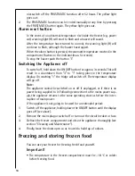 Preview for 16 page of Electrolux ARCTIS G 91854-4 i User Manual