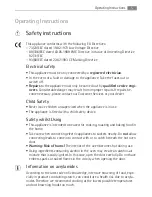 Preview for 5 page of Electrolux B99714 User Manual