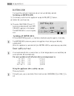 Preview for 42 page of Electrolux B99714 User Manual