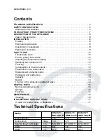 Preview for 2 page of Electrolux BMI 265FF Instruction Book