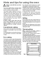 Preview for 10 page of Electrolux Built-in ovens Instruction Book