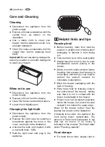 Preview for 36 page of Electrolux C 335 User Manual