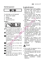 Preview for 47 page of Electrolux C335 SA User Manual