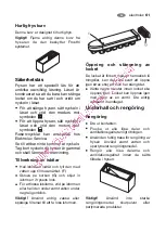 Preview for 61 page of Electrolux C335 SA User Manual