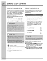 Preview for 30 page of Electrolux CEI30EF5GBB Use & Care Manual