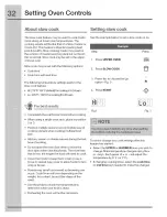 Preview for 32 page of Electrolux CEI30EF5GBB Use & Care Manual