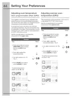 Preview for 44 page of Electrolux CEI30EF5GBB Use & Care Manual