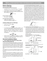 Preview for 4 page of Electrolux CEI30GF5GSB Installation Instructions Manual