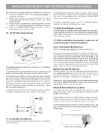 Preview for 9 page of Electrolux CEI30GF5GSB Installation Instructions Manual