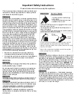 Preview for 3 page of Electrolux CEI30IF4LS Use And Care Manual