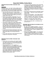 Preview for 5 page of Electrolux CEI30IF4LS Use And Care Manual