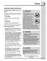 Preview for 3 page of Electrolux CEW30EF6GSH Use & Care Manual