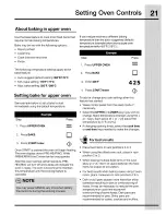 Preview for 21 page of Electrolux CEW30EF6GSH Use & Care Manual