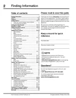 Preview for 2 page of Electrolux CEW30IF6ISA Use & Care Manual