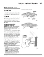 Preview for 13 page of Electrolux CEW30IF6ISA Use & Care Manual