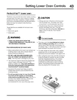 Preview for 43 page of Electrolux CEW30IF6ISA Use & Care Manual