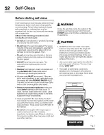 Preview for 52 page of Electrolux CEW30IF6ISA Use & Care Manual