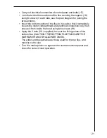 Preview for 21 page of Electrolux CHDI 8610 Operating And Installation Manual