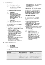 Preview for 42 page of Electrolux CI3301DN User Manual