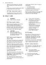 Preview for 8 page of Electrolux CI8001 User Manual