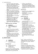 Preview for 36 page of Electrolux CI8001 User Manual