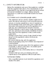 Preview for 3 page of Electrolux COE7P31X2 User Manual