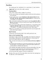 Preview for 29 page of Electrolux COMPETENCE E 6000 Operating Instructions Manual