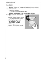 Preview for 38 page of Electrolux COMPETENCE E 6000 Operating Instructions Manual