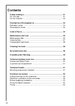 Preview for 50 page of Electrolux DD 6591 User Manual