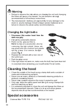 Preview for 58 page of Electrolux DD 6591 User Manual