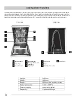 Preview for 4 page of Electrolux DFB09JFCSD Use And Care Manual