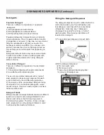 Preview for 10 page of Electrolux DFB09JFCSD Use And Care Manual