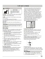 Preview for 11 page of Electrolux DFB09JFCSD Use And Care Manual