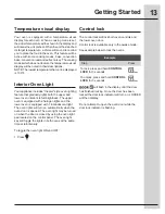 Preview for 13 page of Electrolux Dual Fuel Slide-In Rang Use And Care Manual