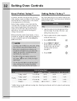 Preview for 32 page of Electrolux Dual Fuel Slide-In Rang Use And Care Manual