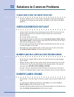 Preview for 52 page of Electrolux Dual Fuel Slide-In Range Use & Care Manual