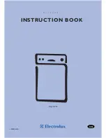 Preview for 1 page of Electrolux DW 80 Instruction Book