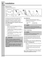 Preview for 6 page of Electrolux E23BC68JPS0 Use & Care Manual