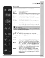 Preview for 13 page of Electrolux E23BC68JPS0 Use & Care Manual