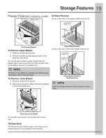 Preview for 19 page of Electrolux E23BC68JPS0 Use & Care Manual