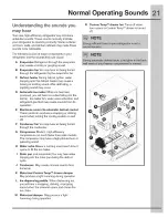 Preview for 21 page of Electrolux E23BC68JPS0 Use & Care Manual