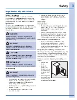 Preview for 3 page of Electrolux E23BC78IPS - 22.6 cu.ft Use And Care Manual