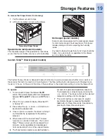 Preview for 19 page of Electrolux E23BC78IPS - 22.6 cu.ft Use And Care Manual