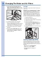 Preview for 26 page of Electrolux E23BC78IPS - 22.6 cu.ft Use And Care Manual