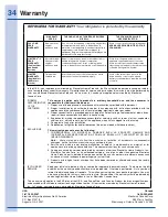 Preview for 34 page of Electrolux E23BC78IPS - 22.6 cu.ft Use And Care Manual